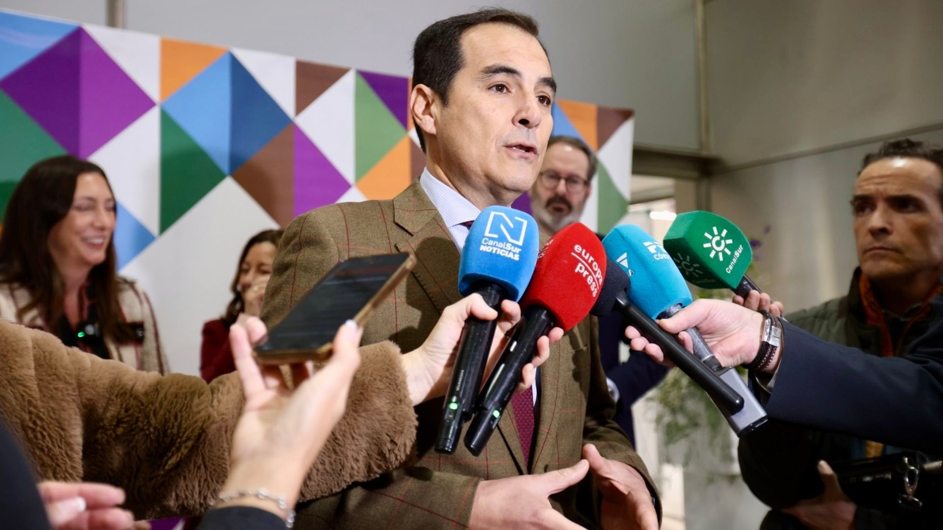 El consejero de Justicia, Administración Local y Función Pública, Antonio Nieto