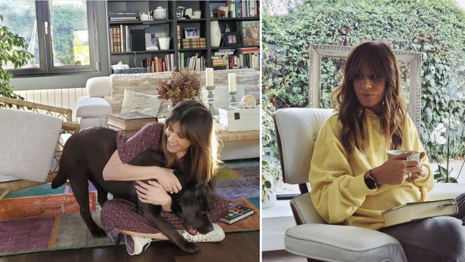 El salón posee varios ambientes diferenciados