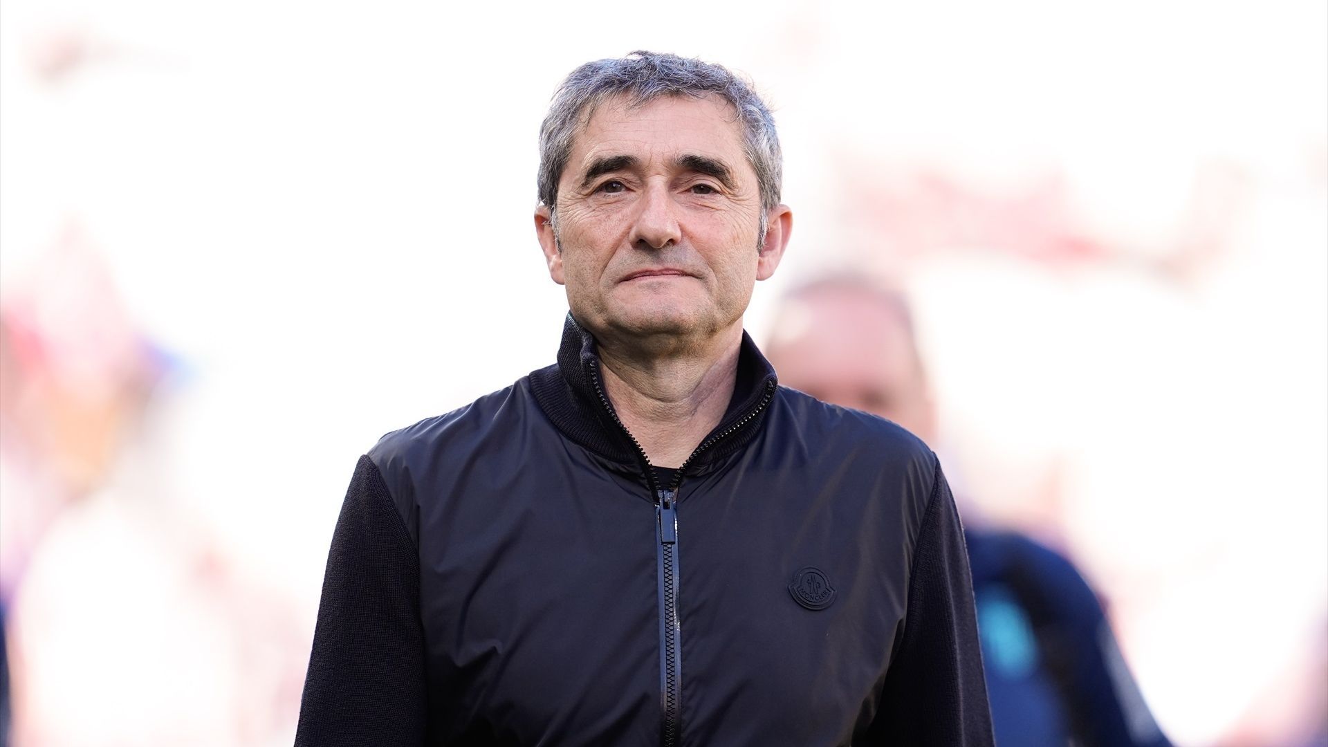 Ernesto Valverde, técnico del Athletic Club, en Vallecas