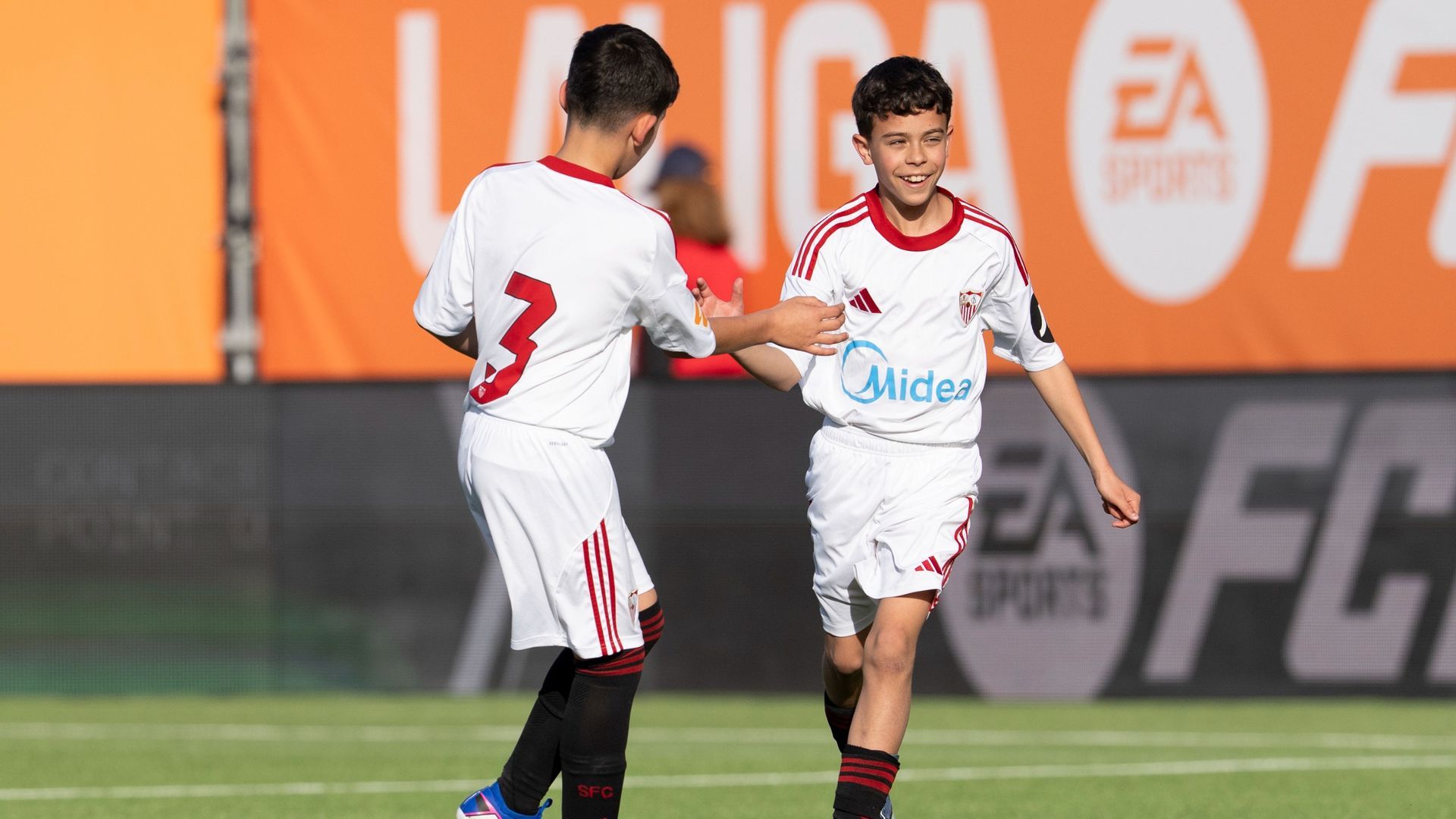 José María Muela Ramos, con el '3' a la espalda, en LALIGA Futures