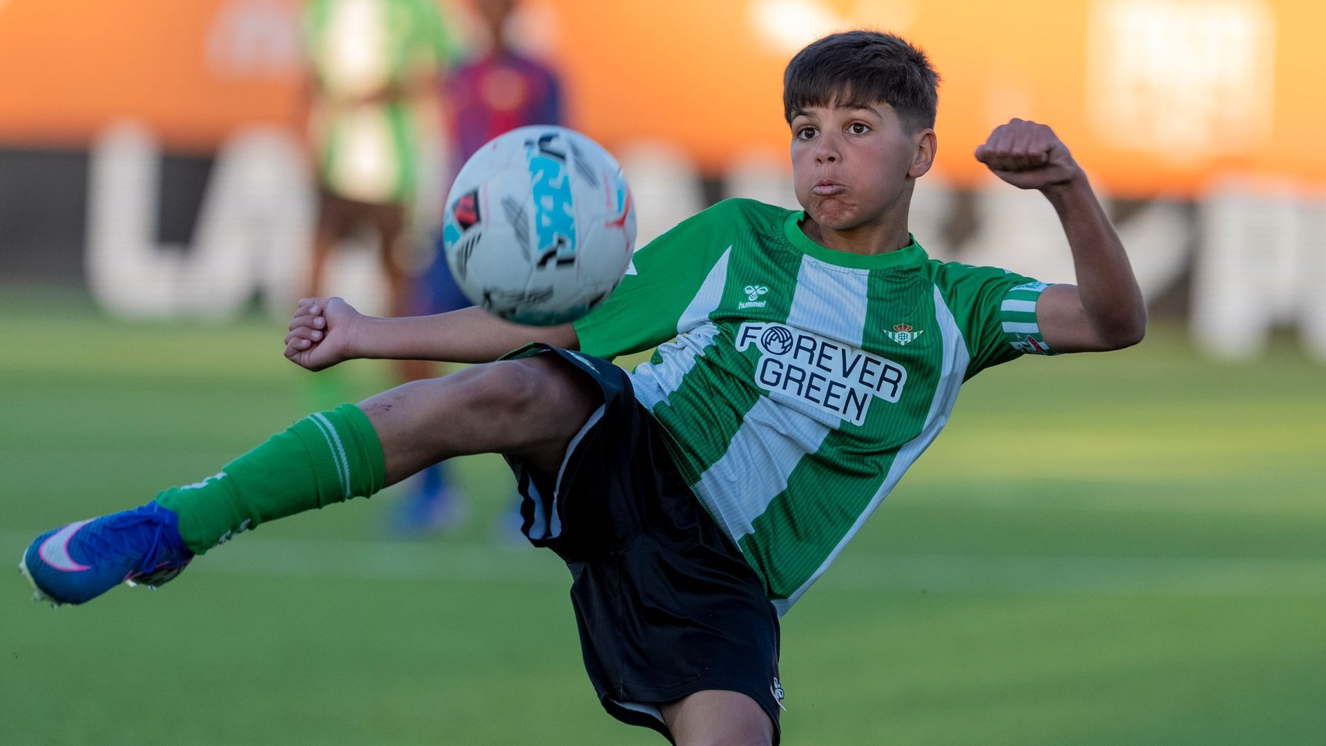 Javi Secano en un partido de LALIGA Futures