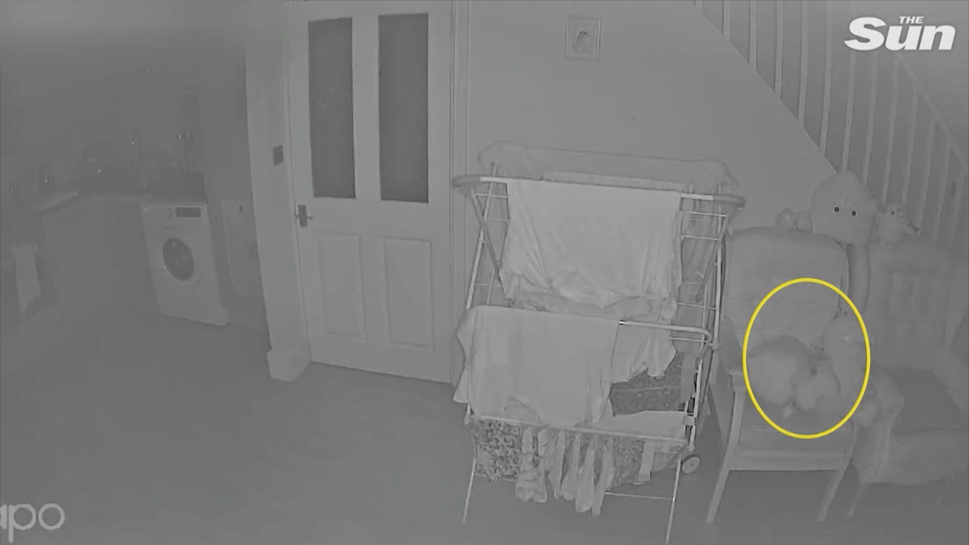 Las espeluznantes imágenes captadas por las cámaras de seguridad