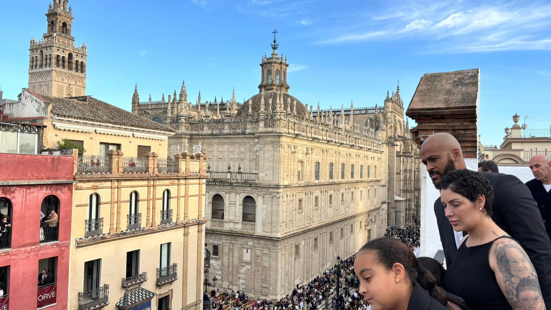 Marcao, junto a su familia en El Balcón de ElDesmarque Marcao, junto a su familia en El Balcón de ElDesmarque