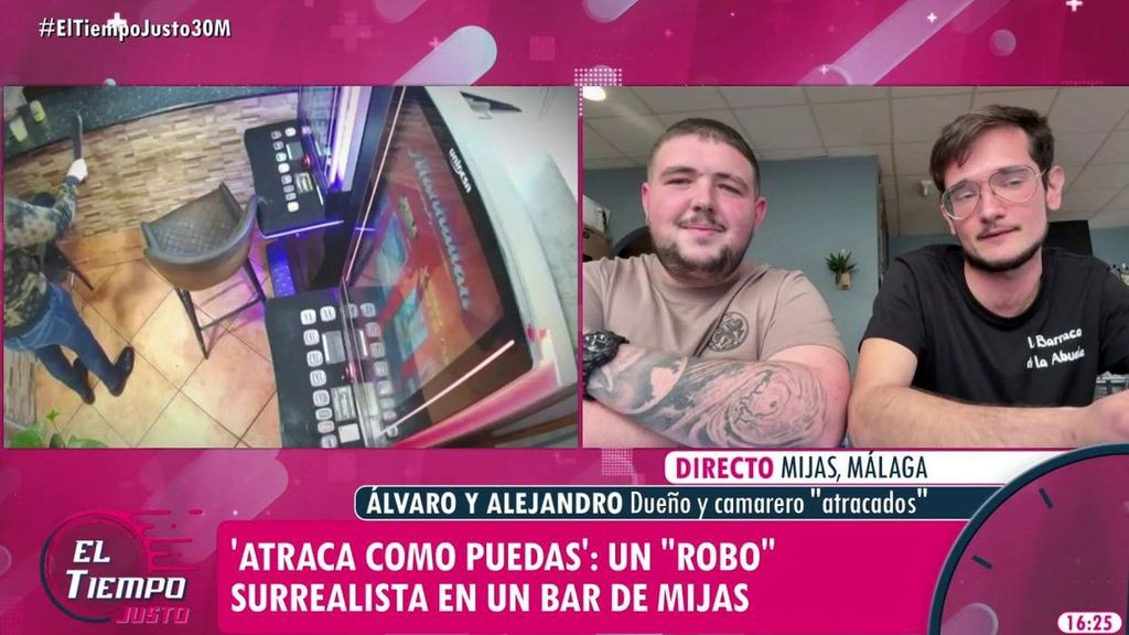 La surrealista reacción de dos hosteleros de Mijas ante un ladrón que entró con un machete en su bar: "Pensábamos que nos gastaba una broma"