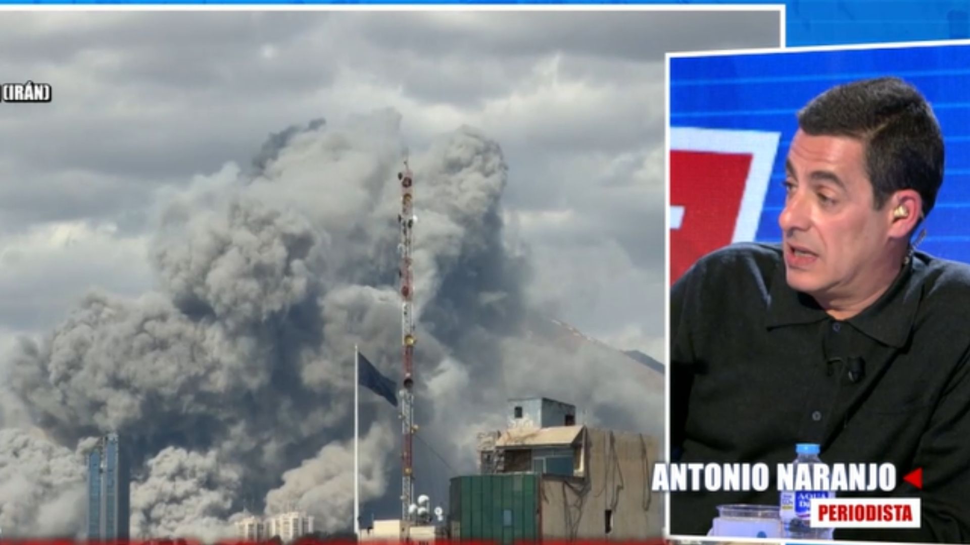 Antonio Naranjo, periodista, critica la posición de Europa frente al conflicto en Oriente Medio: "Piensan que con sacar la guitarrita y las velas es suficiente"