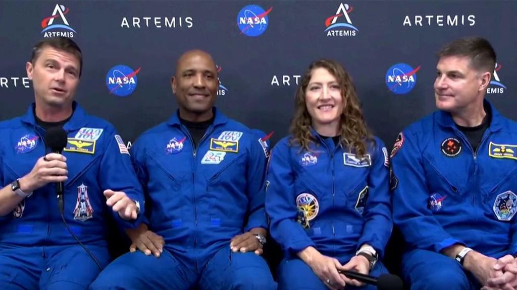 Cristina Koch, Víctor Glover, Jeremy Hansen y Reid Wiseman: los cuatro astronautas que pisarán la Luna tras 50 años