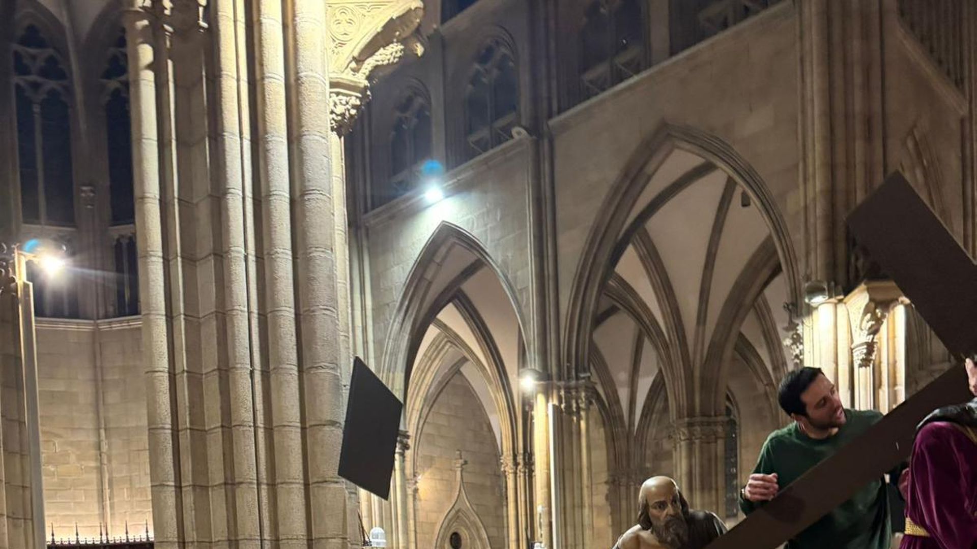 Desde hace meses, todos arriman el hombro para contrarreloj recuperar esta tradición de Semana Santa