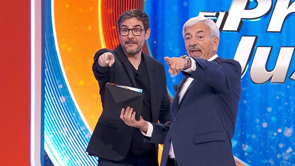 Juanra Bonet sorprende a Carlos Sobera en 'El precio justo' y protagonizan un momentazo: ''¡Me ha tocado!''