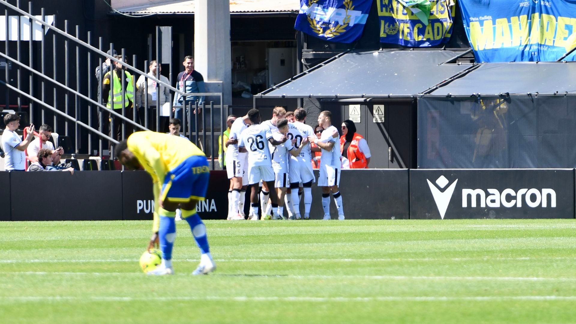 Lance del Ceuta - Cádiz en el Alfonso Murube