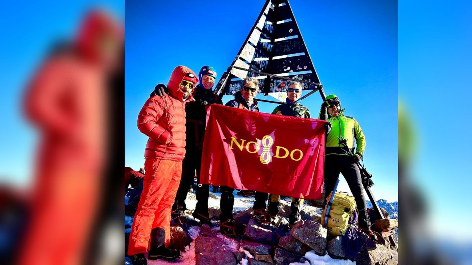 Los alpinistas sevillanos en el Gran Atlas