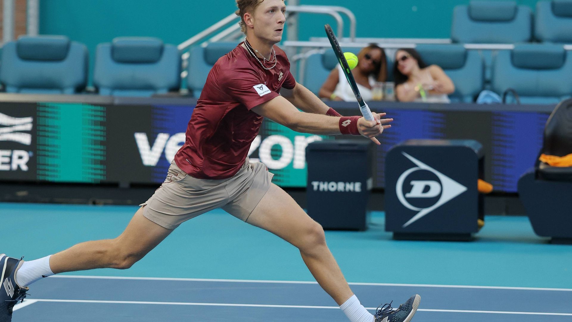 Martín Landaluce en el Masters 1.000 de Miami