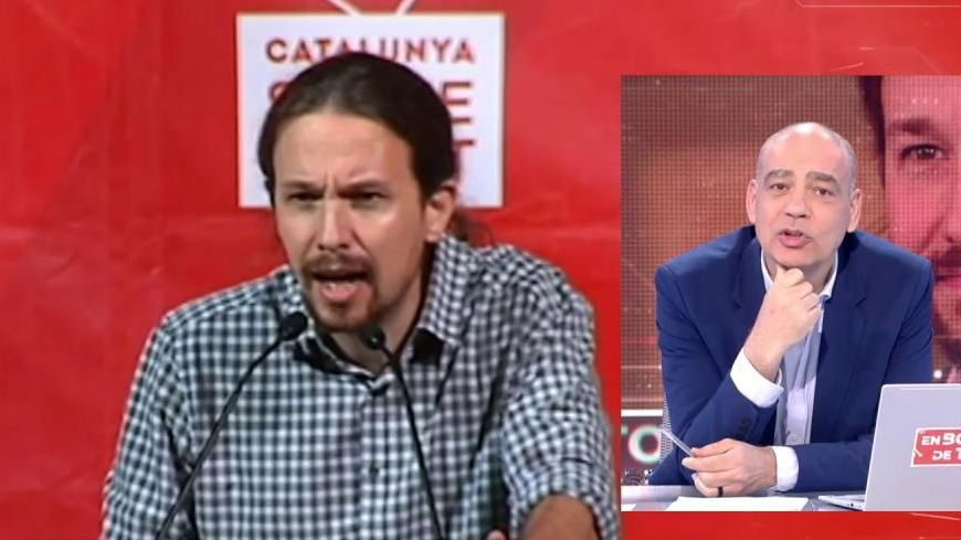 Primera puja por la coleta de Pablo Iglesias en 'En boca de todos': 