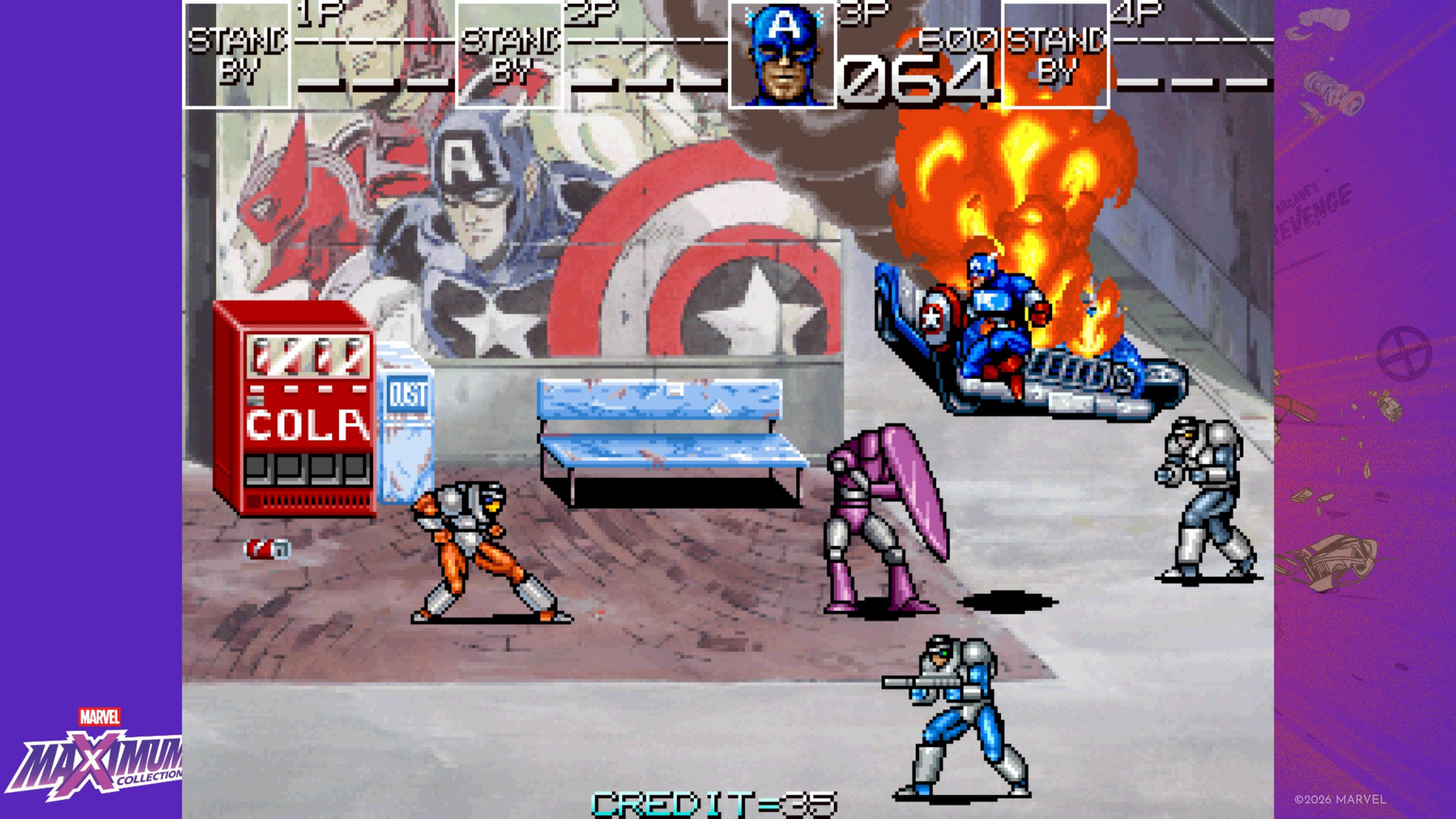 Captain America and The Avengers
