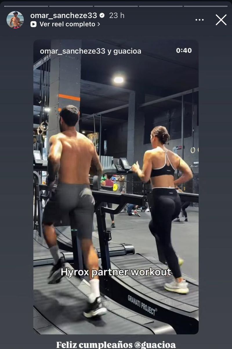 El tierno mensaje de Omar Sánchez a Guacimara tras confirmar su relación