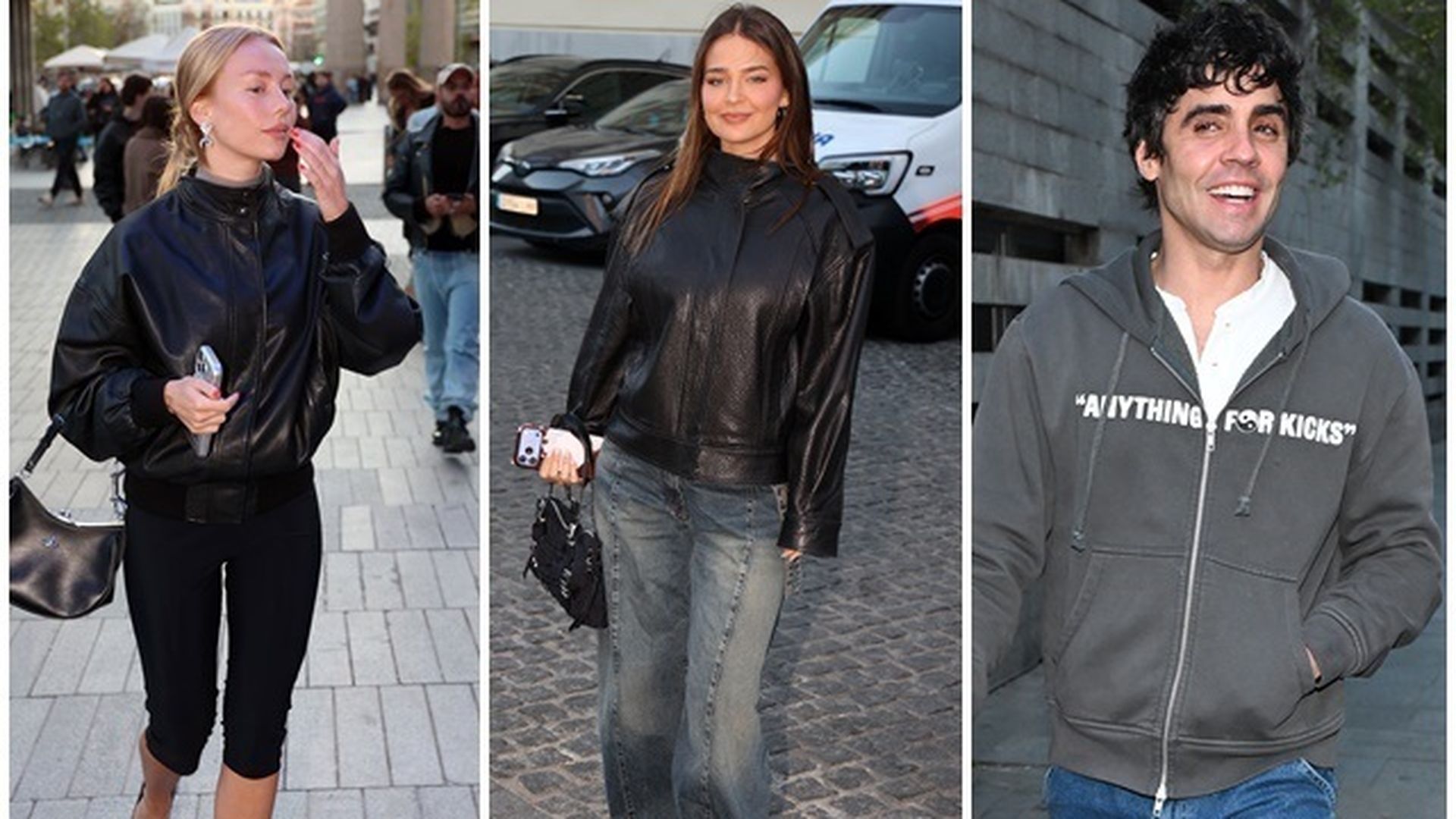 Ester Expósito, Laura Escanes y Javier Ambrossi, entre los asistentes al concierto de Rosalía en el Movistar Arena de Madrid el pasado 30 de marzo