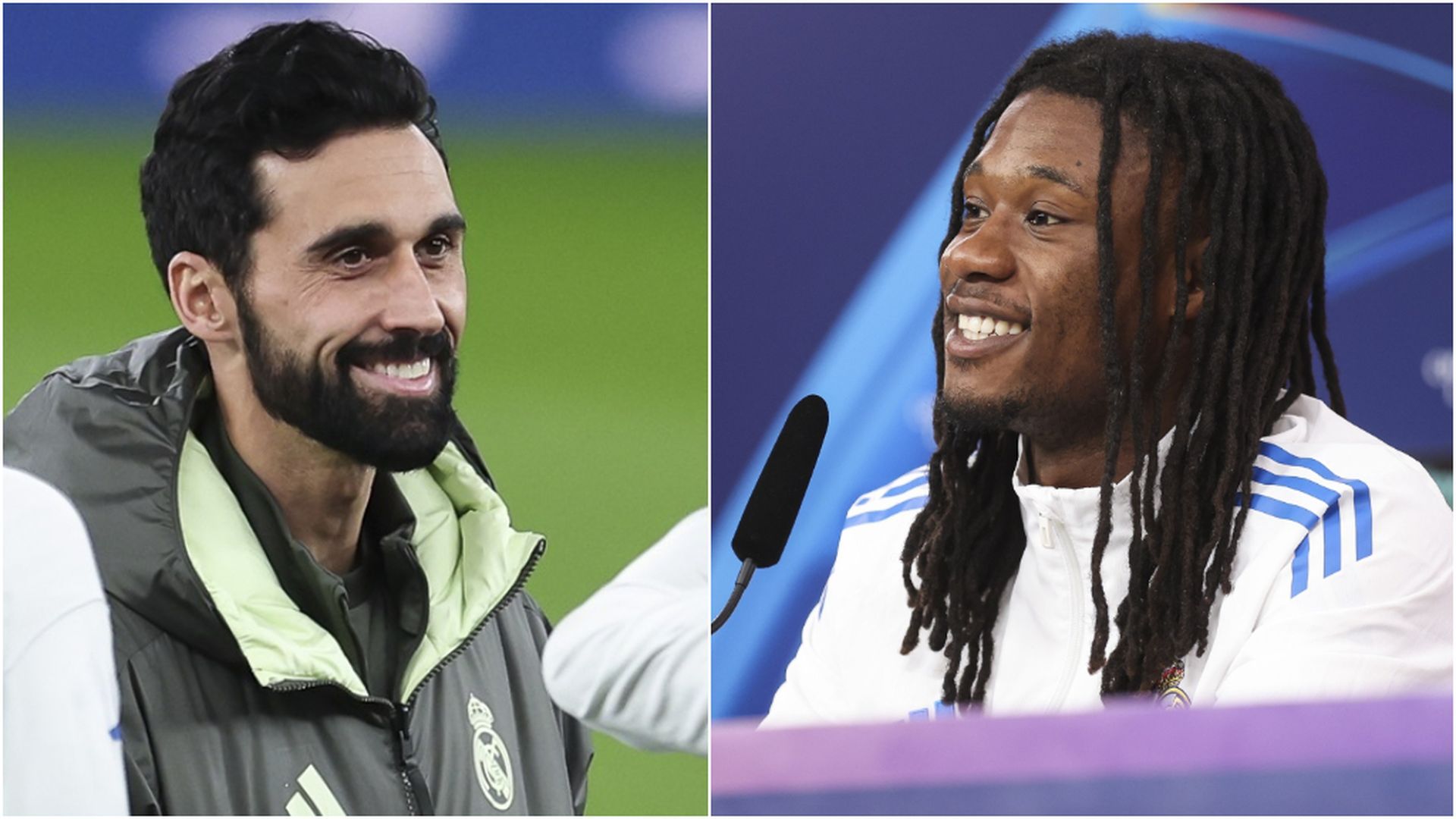 Fotomontaje de Álvaro Arbeloa y Camavinga Fotomontaje de Álvaro Arbeloa y Camavinga