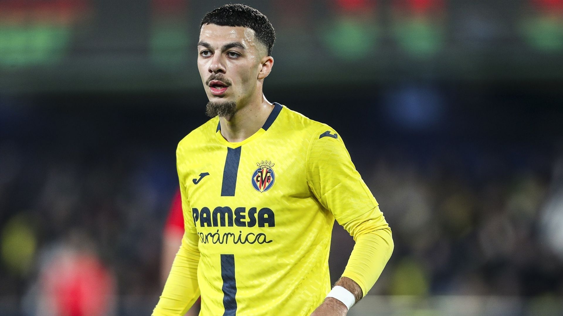 Georges Mikautadze durante un partido del Villarreal esta temporada