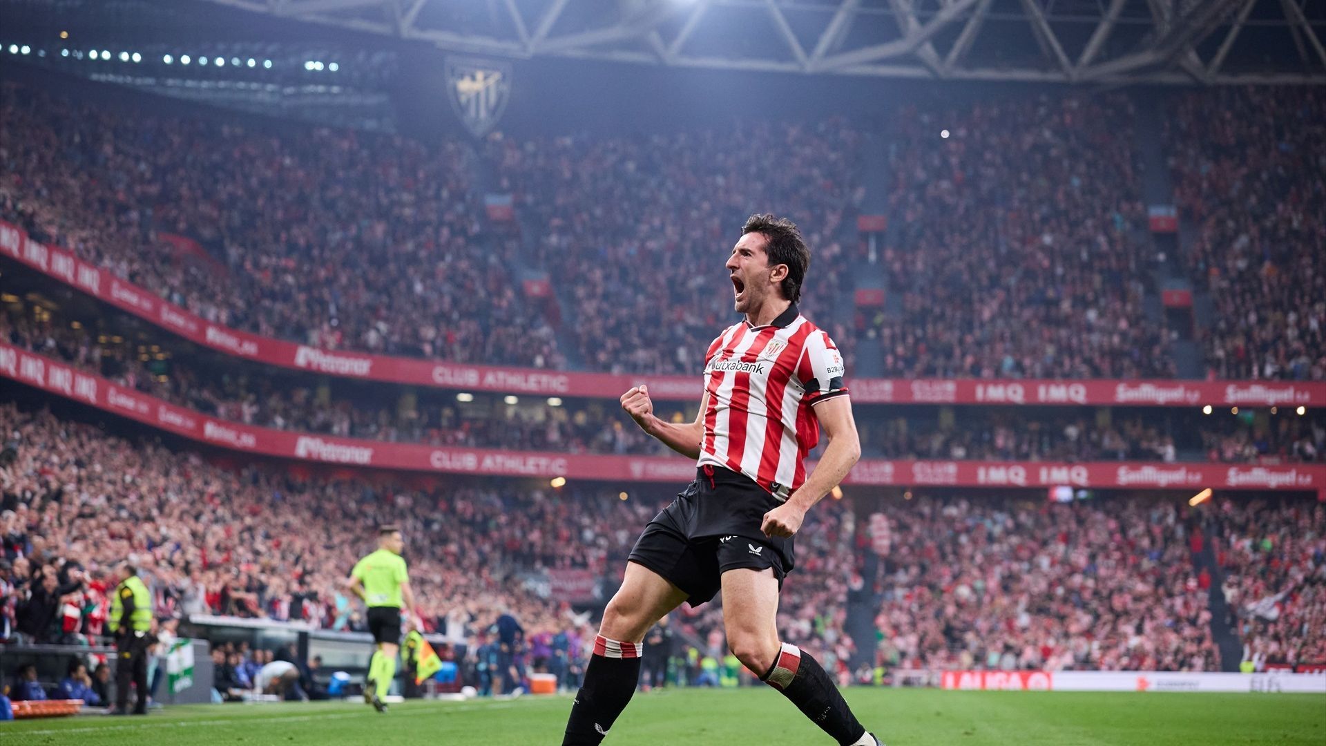 Gol de Dani Vivian para el Athletic Club en San Mamés