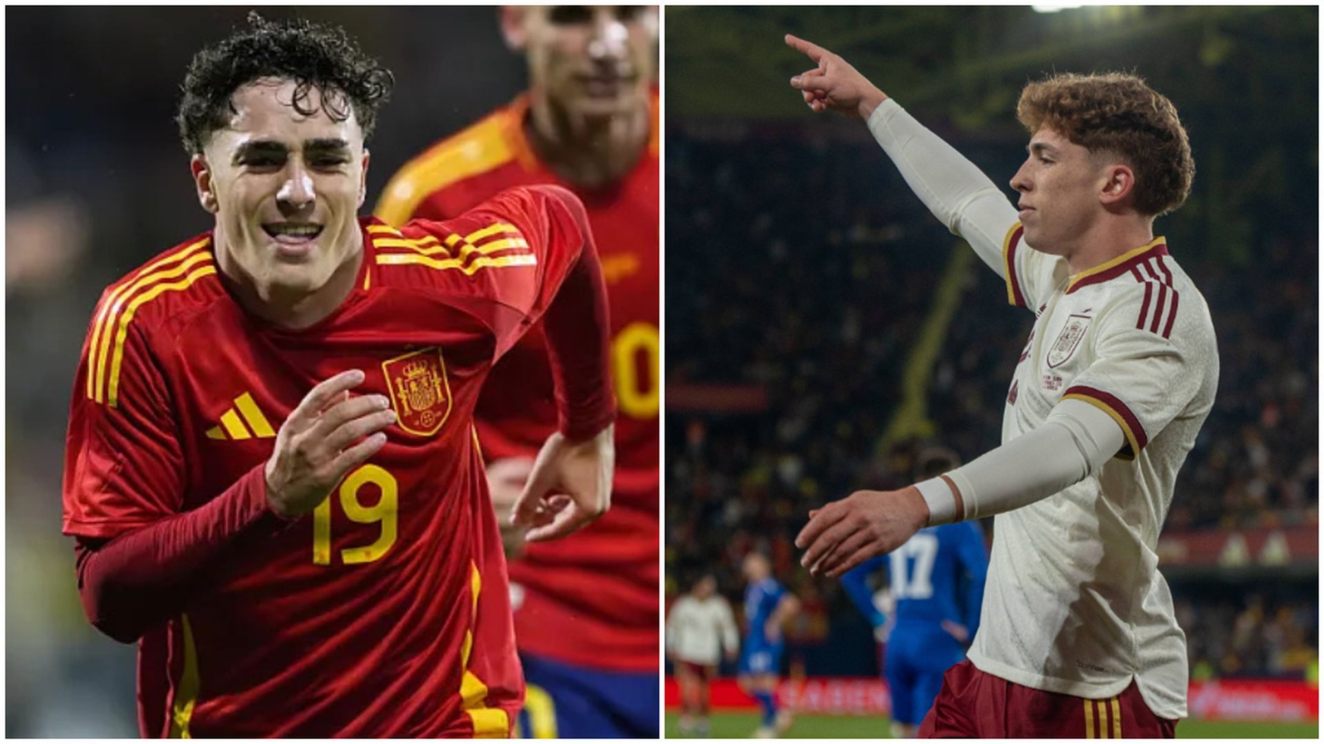 Jan Virgili y Víctor Muñoz con la Selección Española Jan Virgili y Víctor Muñoz con la Selección Española