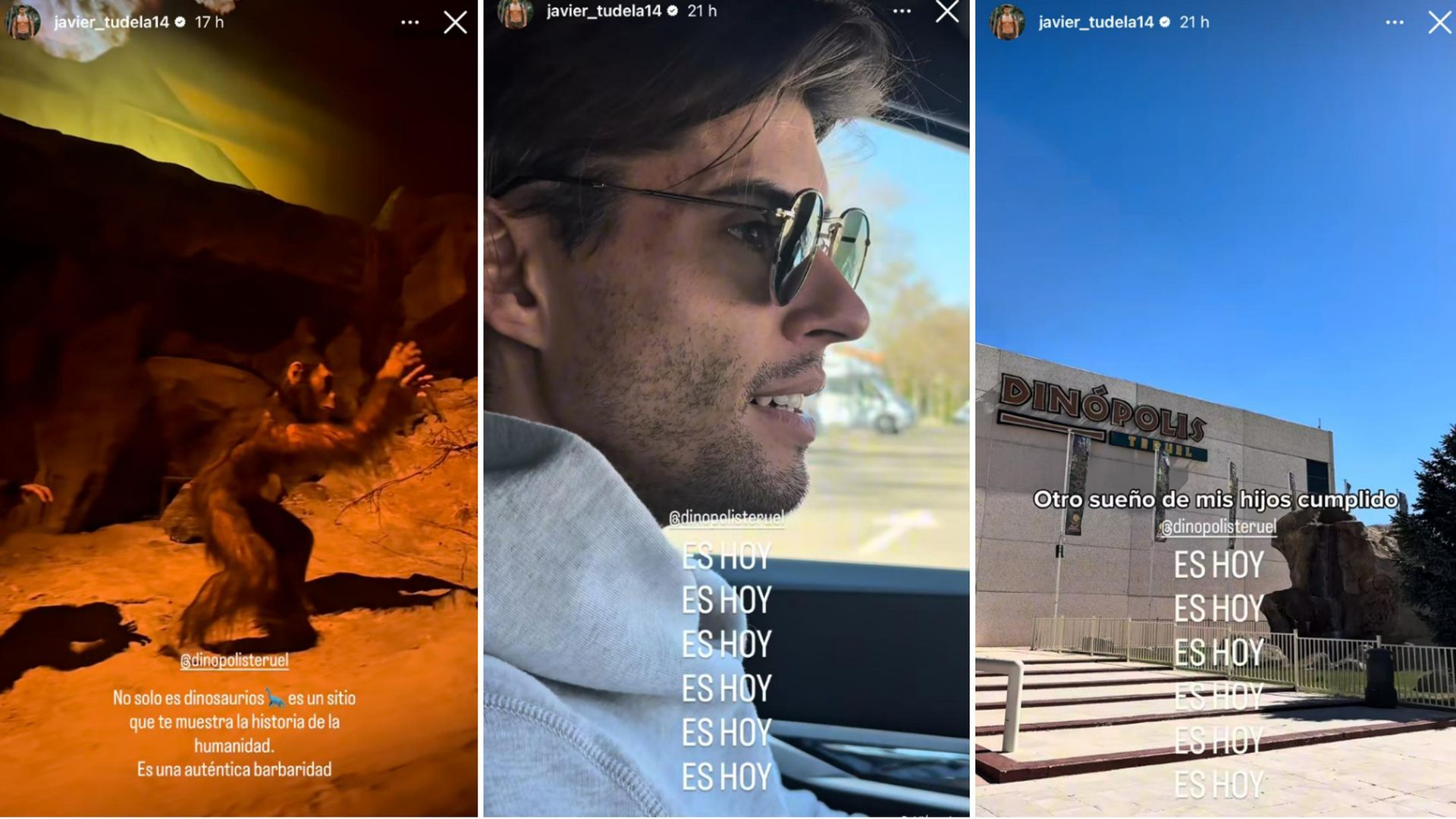 Javier Tudela ha mostrado la escapada que ha hecho junto a Marina Romero y sus hijos