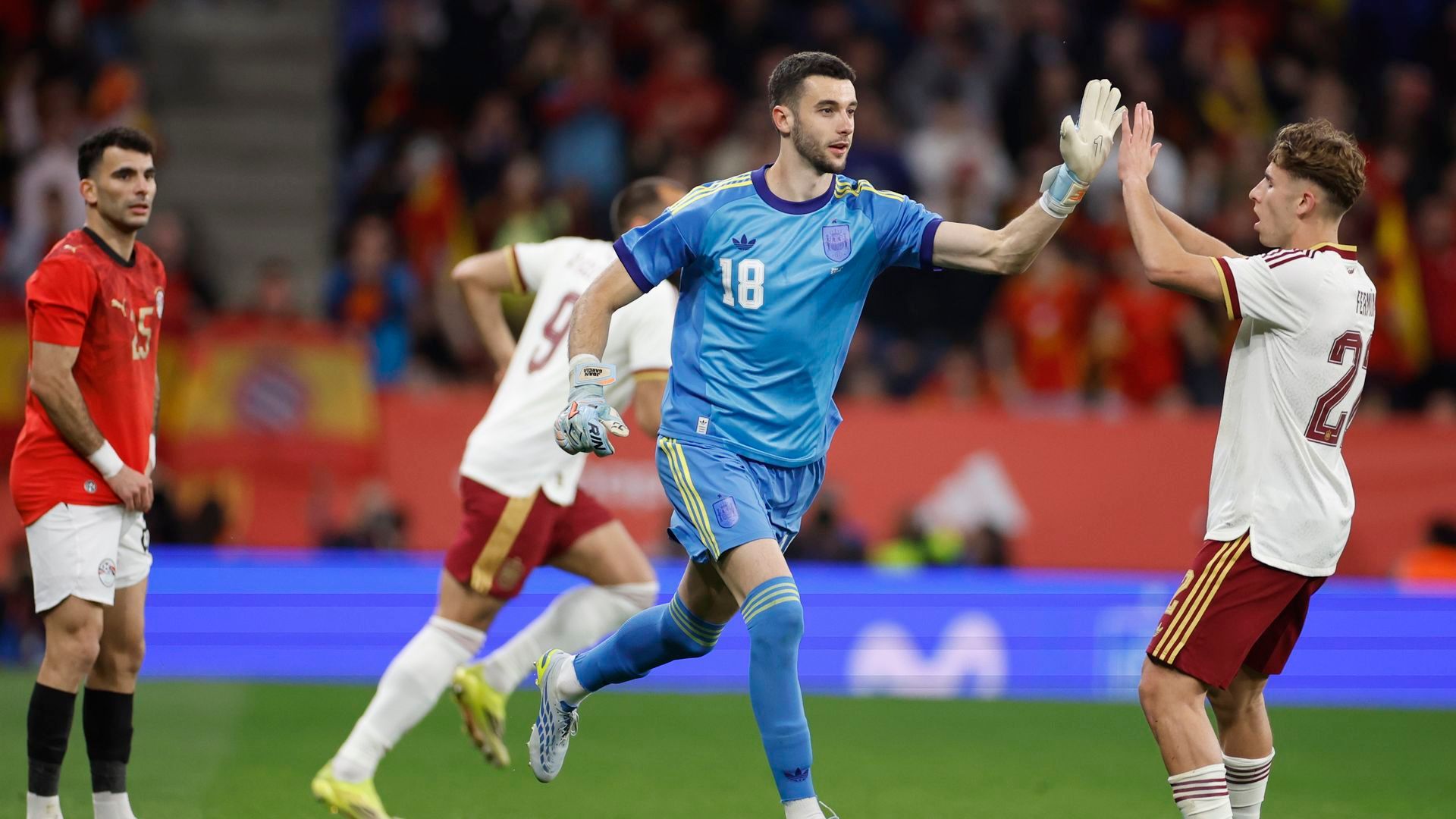 Joan García, en el momento de su debut Joan García, en el momento de su debut