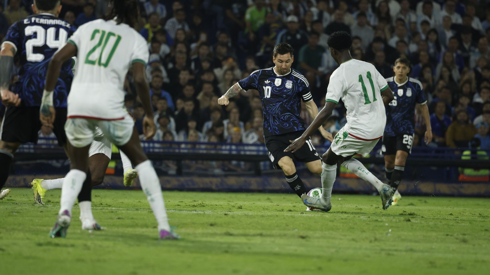 Leo Messi ante Mauritania