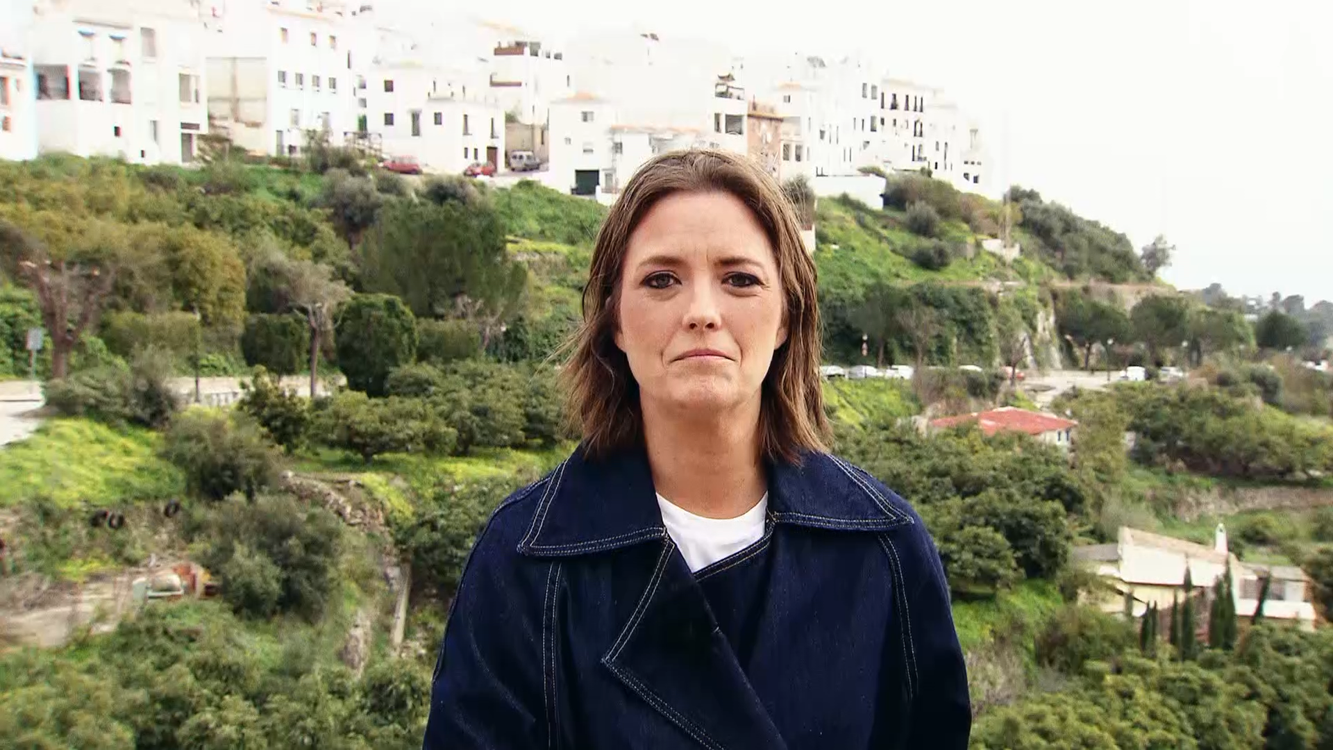 María Casado en Frigiliana