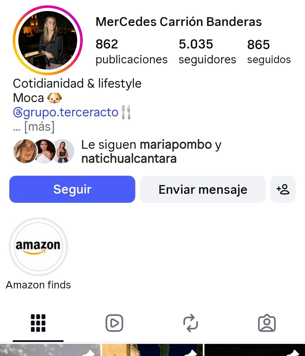 María Pombo y sus hermanas, en la Semana Santa de Málaga