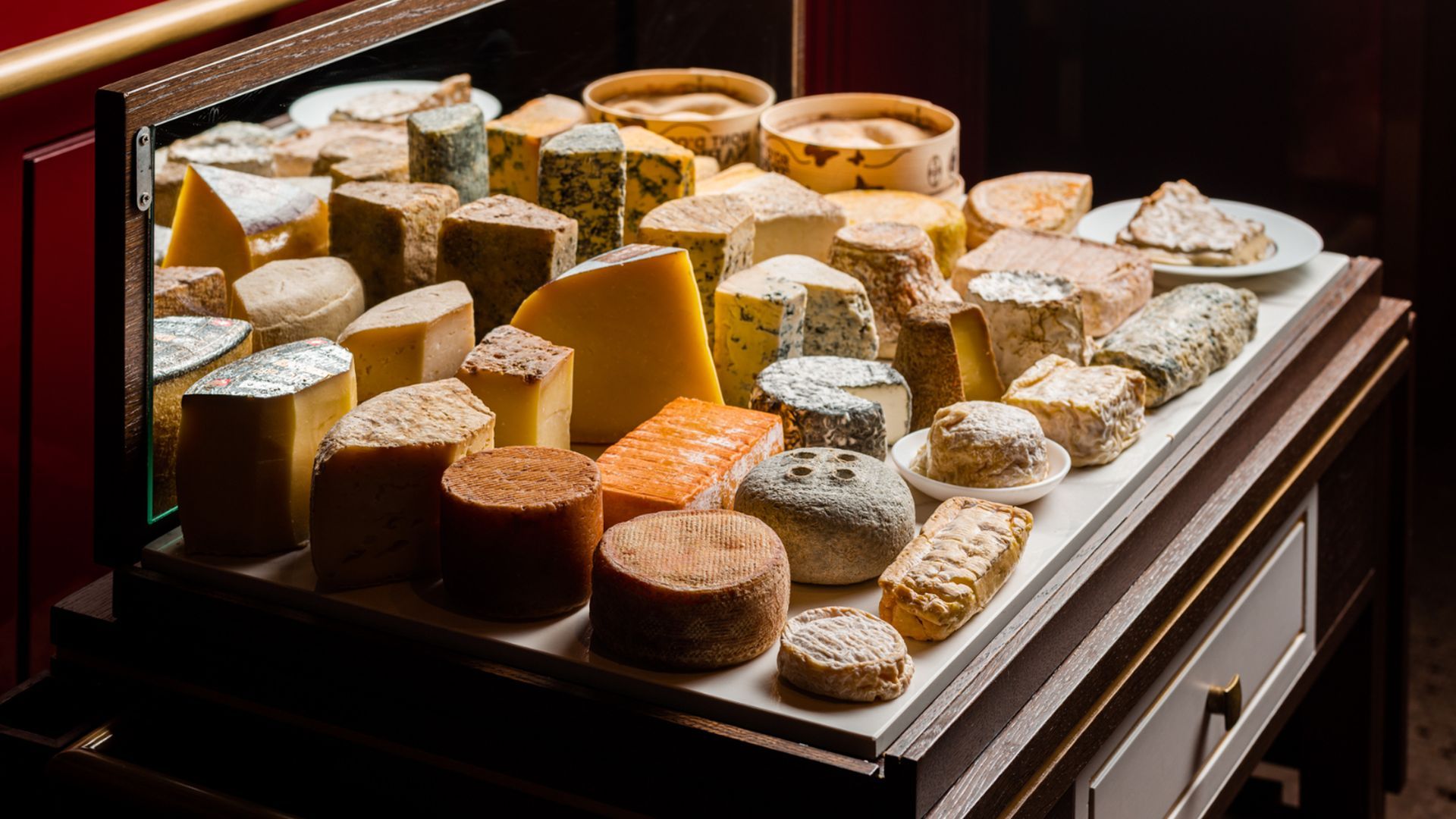 Mesa de quesos de Saddle