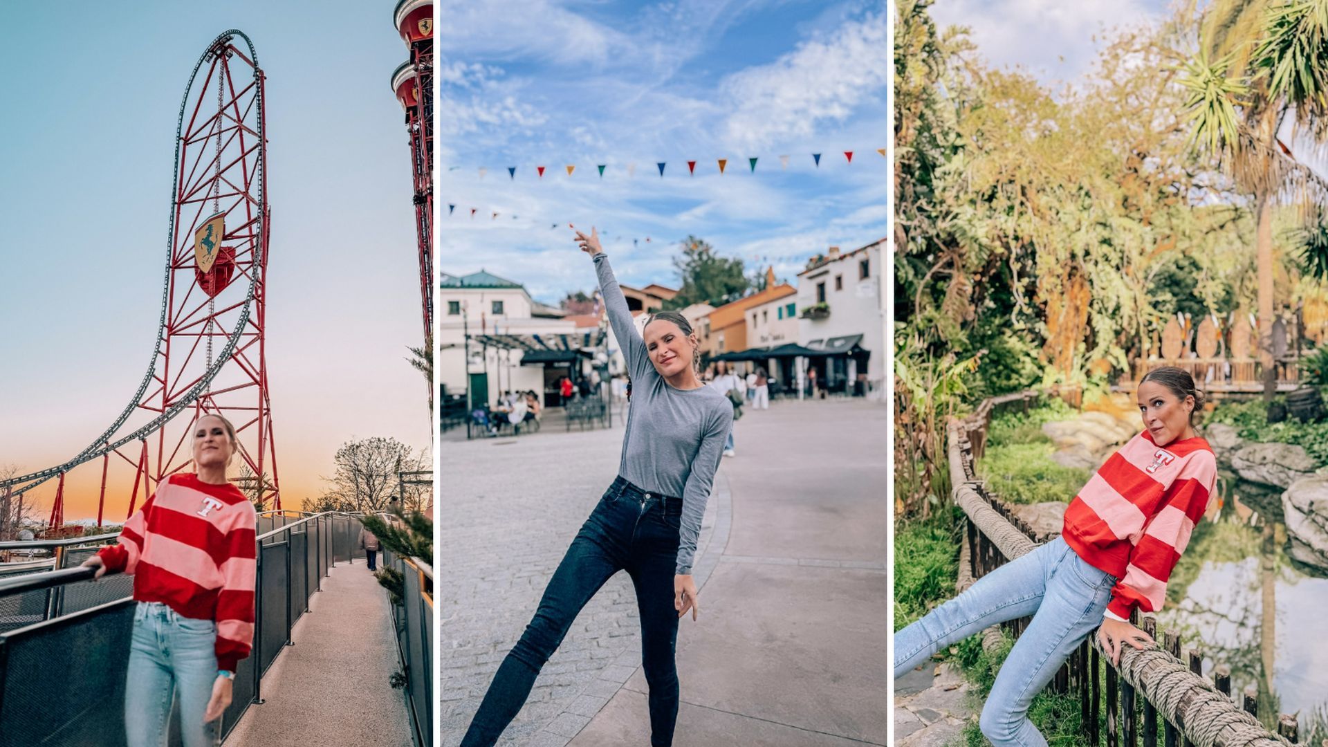 Verdeliss comparte imágenes de su escapada familiar a Port Aventura