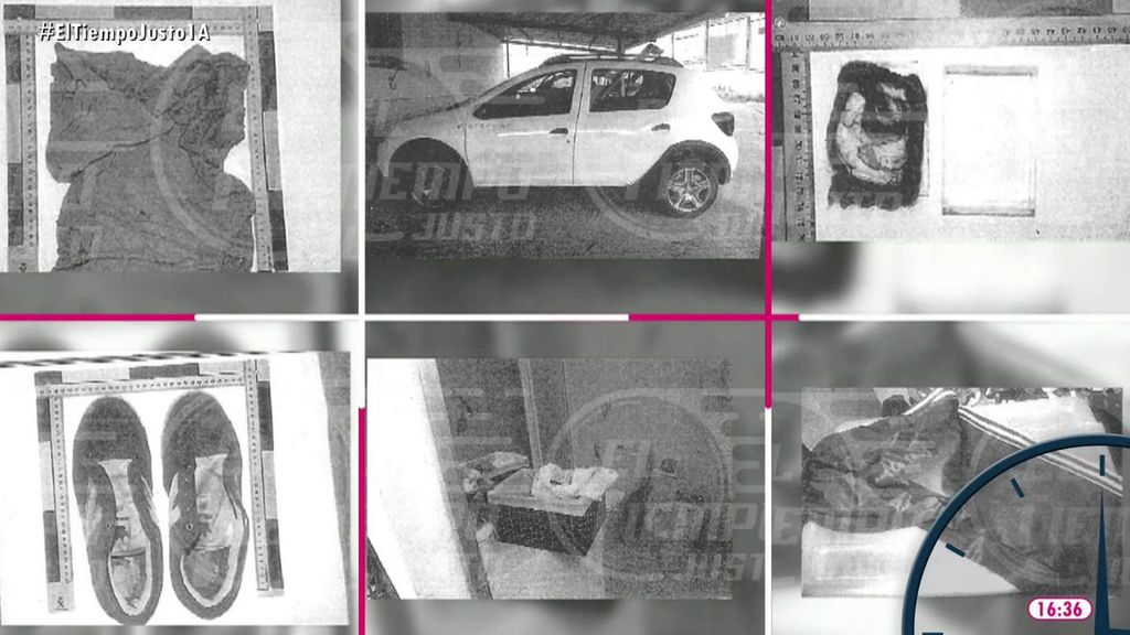 Exclusiva | Las imágenes de los mechones de pelo y objetos hallados en casa de los asesinos de Francisca Cadenas en el registro de la UCO