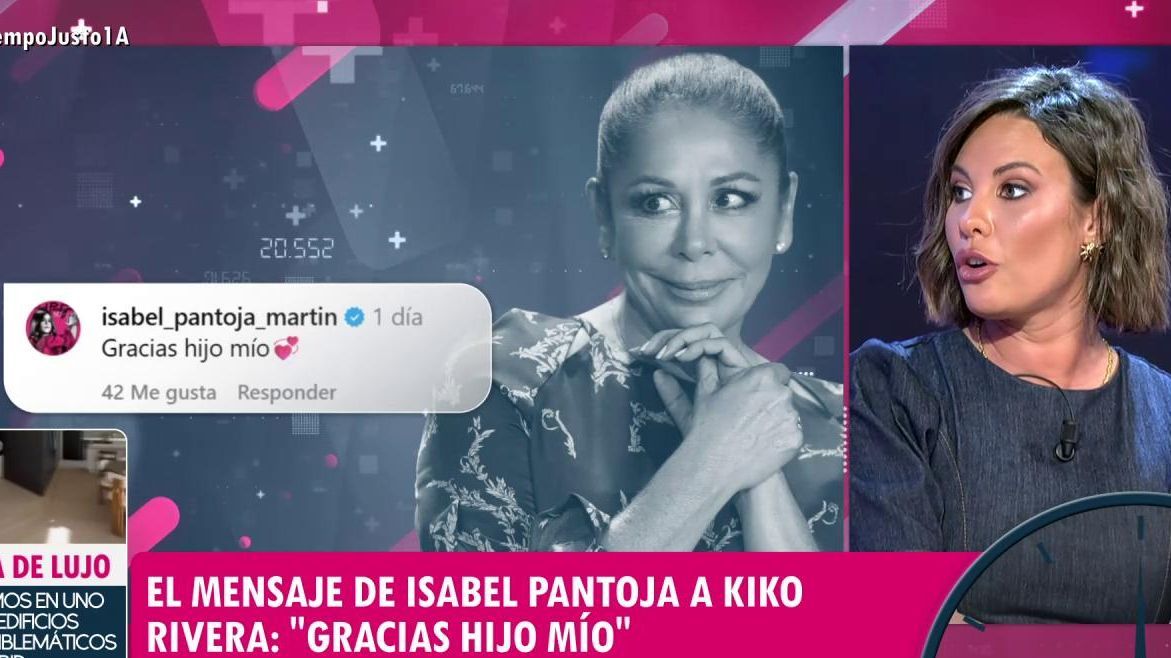 Isabel Pantoja contesta públicamente a Kiko Rivera y Jessica Bueno reacciona