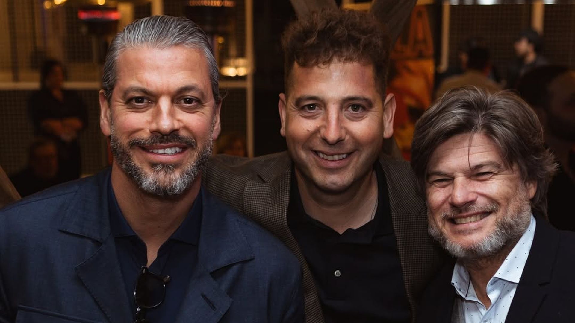 Agustín López, junto a René Ramos