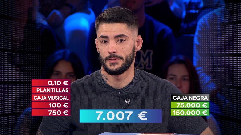 Chino, de Madrid, se rompe al escuchar la oferta de la banquera en ‘¡Allá tú!’: “Los luchadores también lloramos”