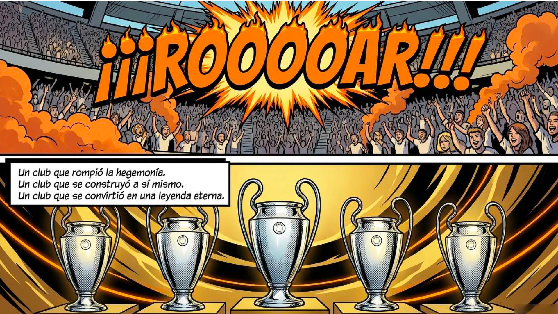 Cómic futurista del Valencia CF