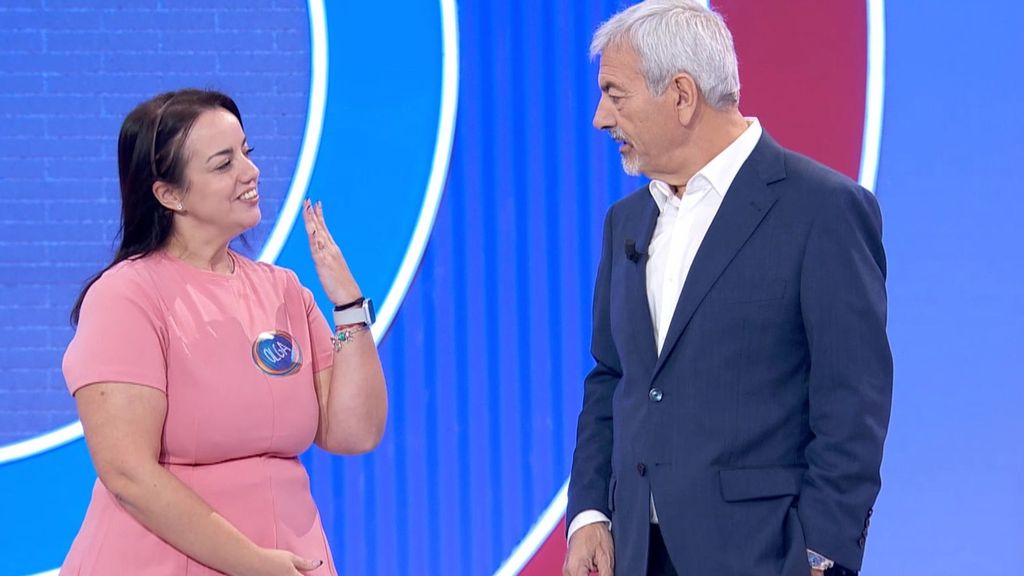 Carlos Sobera bromea tras la revelación de una concursante en 'El precio justo': ''Al final no va a haber boda''