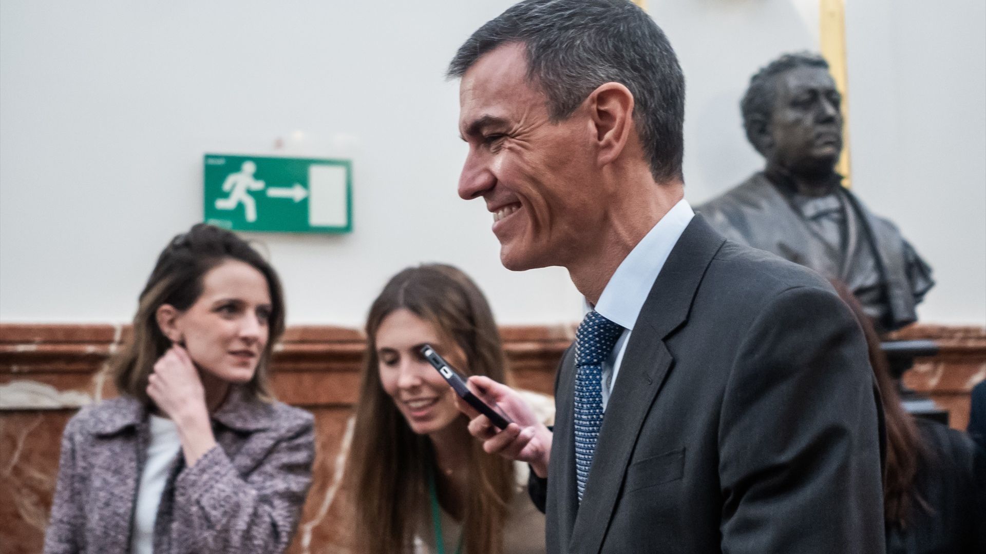 El presidente del Gobierno, Pedro  Sánchez