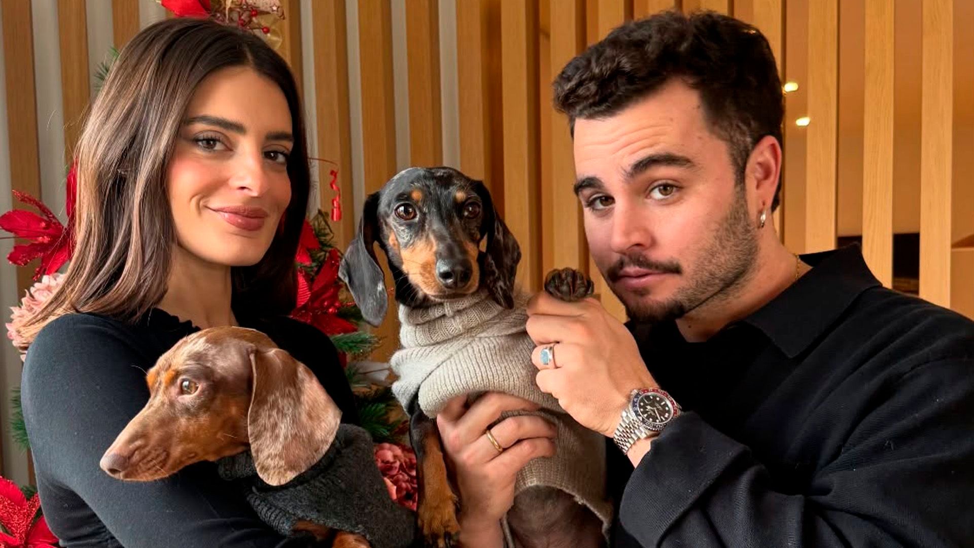 El reto del novio de Susana Molina, recaudando dinero para poder llevarla a cenar