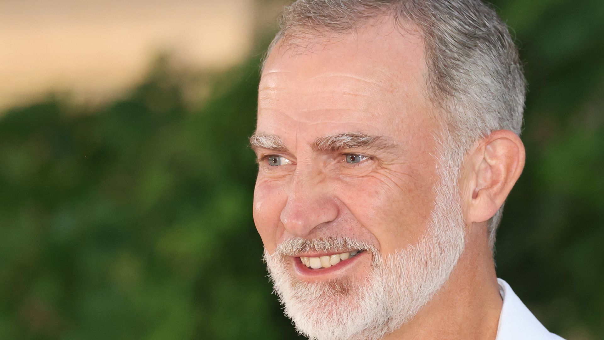 El rey Felipe, en el Palacio de Marivent, Mallorca, en agosto de 2025