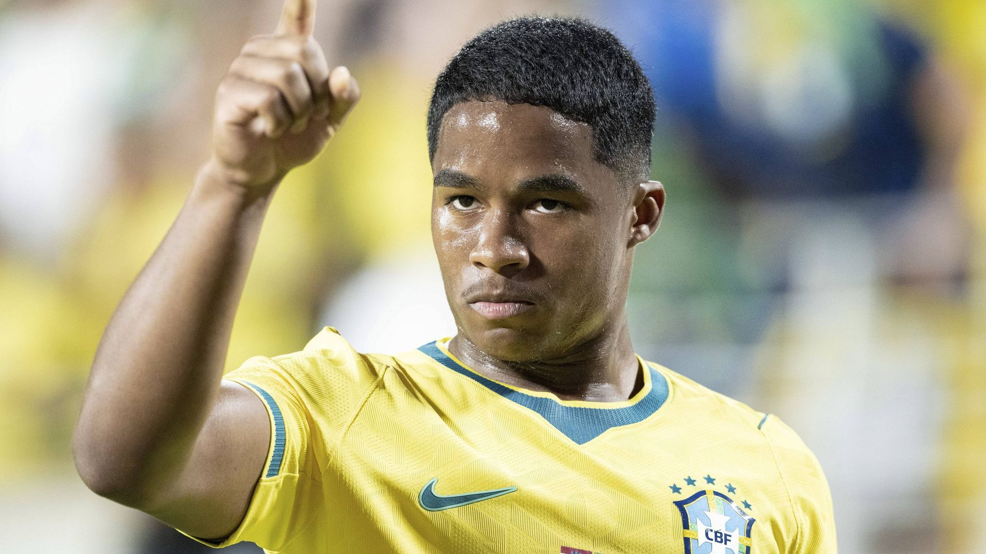 Endrick, en el partido contra Croacia