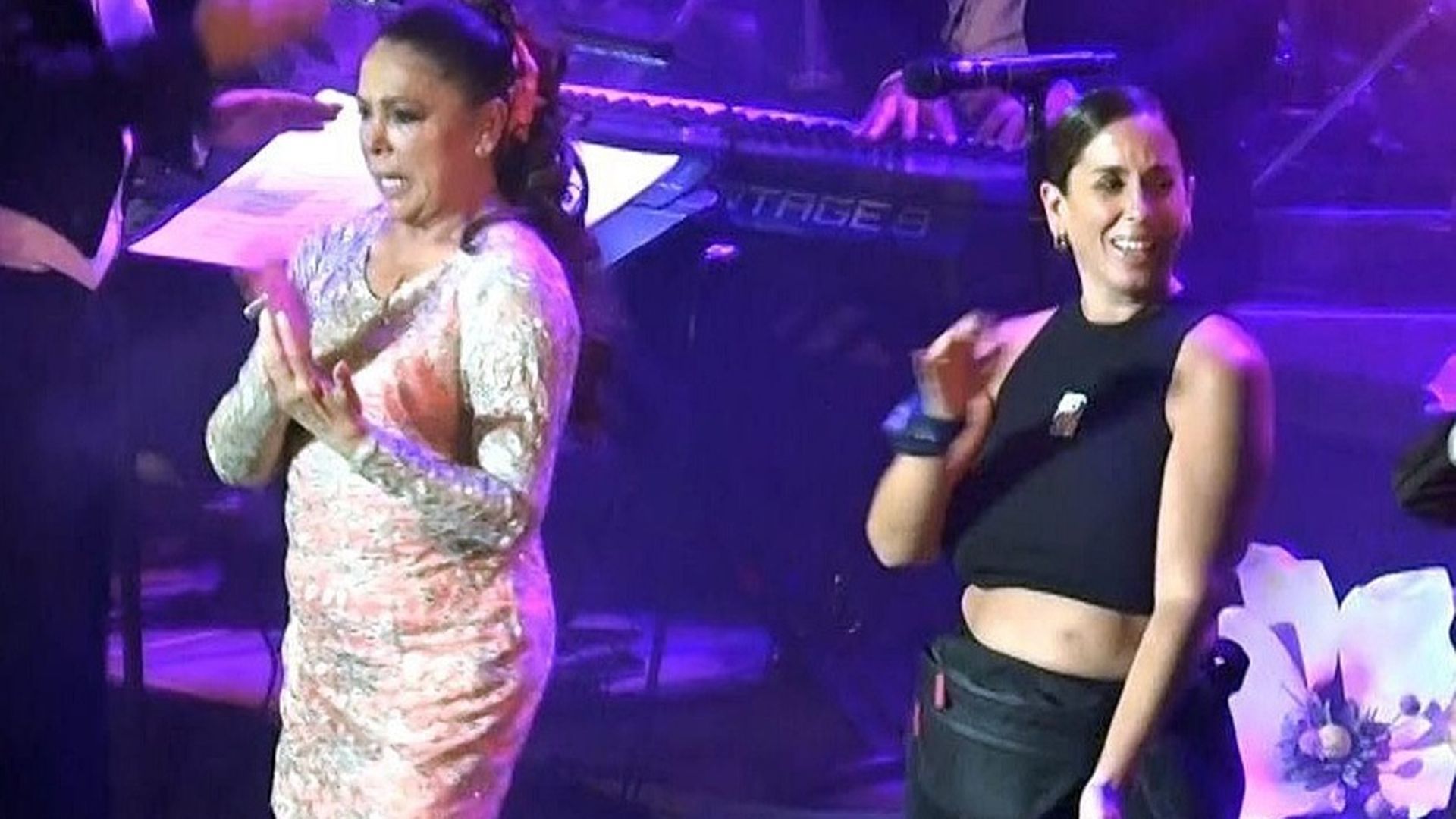 Isabel Pantoja y Anabel Pantoja, en una de las últimas imágenes que hay de ambas juntas