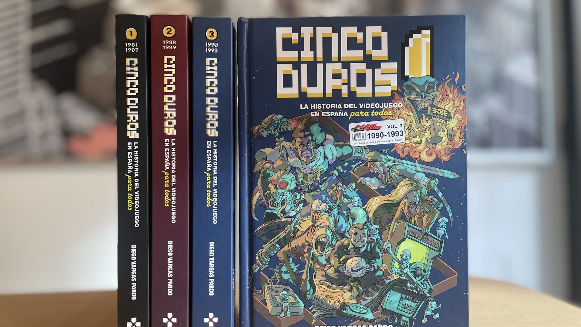 La trilogía de Cinco Duros de Diego Vargas