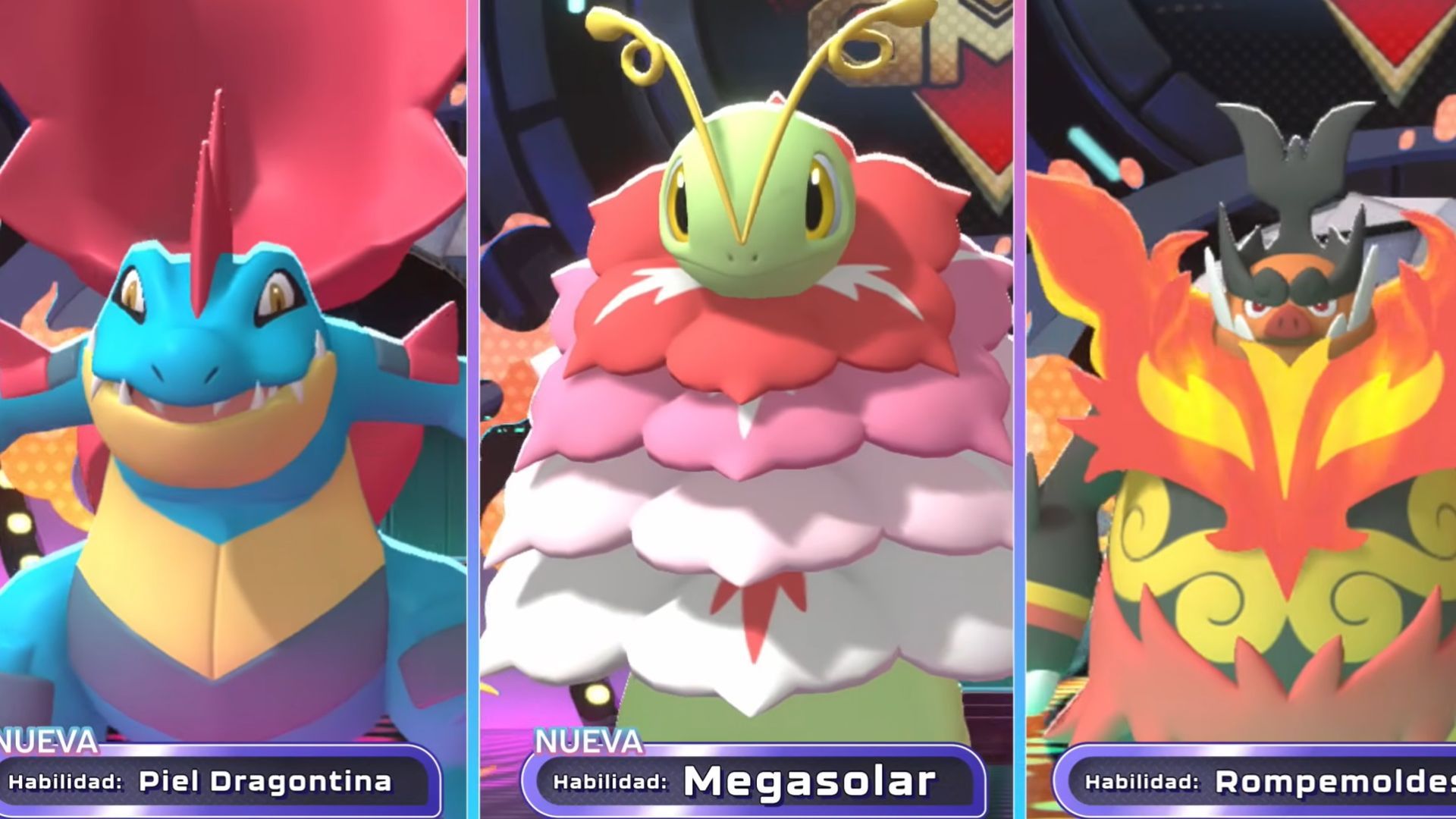 Las primeras habilidades de las megaevoluciones de Pokemon Champions