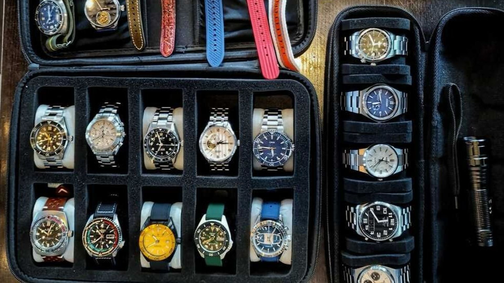 Los coleccionistas comparten cada día el reloj que se ponen