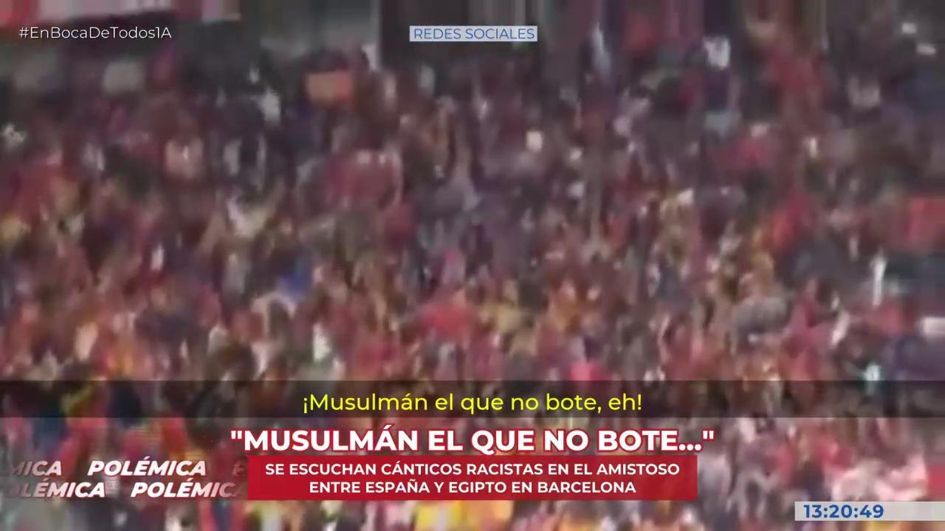 Musulmán el que no bote”, se escuchan cánticos racistas en el amistoso entre España y Egipto en Barcelona