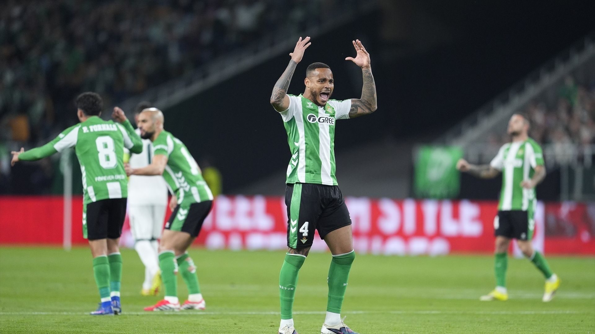 Natan, en el Betis - Panathinaikos