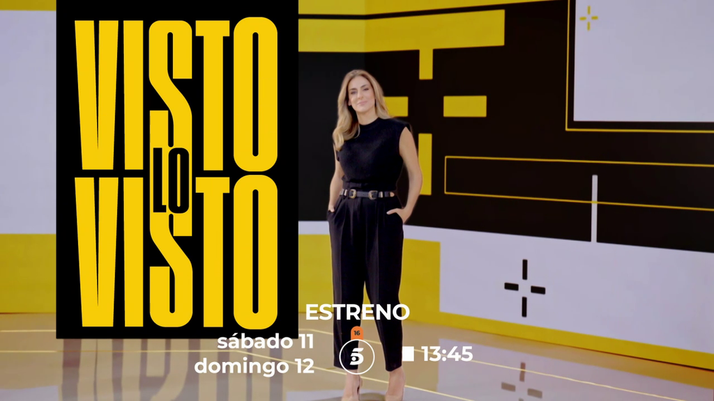 'Visto lo visto' llega con lo más viral e impactante de la actualidad el sábado 11 y el domingo 12 de abril a las 13:50h en Telecinco
