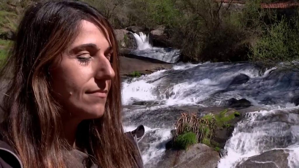 Celia Adrián, sobre el sonido musical de las cascadas: "No es lo mismo escucharla antes de la caída, que después"