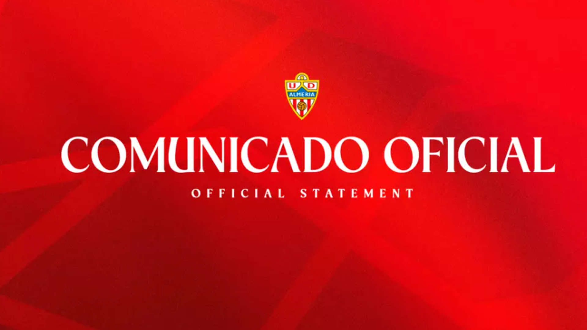 Comunicado oficial del Almería