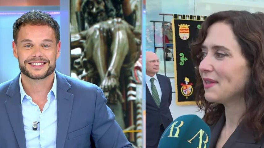 El reencuentro de Isabel Díaz Ayuso y Jano Mecha, compañeros de universidad: 